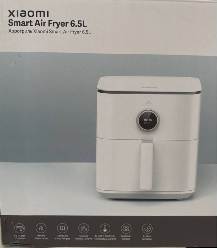 Новый аэрогриль в заводской упаковке Xiaomi Smart Air Fryer 6.5L Новый аэрогриль в заводской упаковке Xiaomi Smart Air Fryer 6.5L