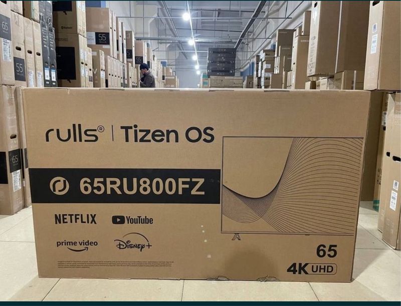 Премиум телевизор RULLS 65RU800FZ Qled smart 4k