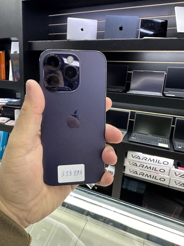 LLA 14 pro deep purple128Gb 84% muddatli tolovga ham berildi