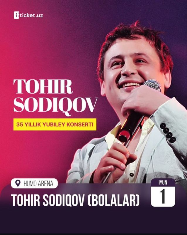 Tohir Sodiqov фан зона 2 билета