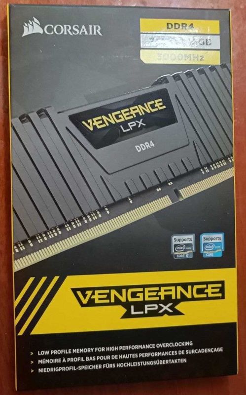 Corsair Vengeance LPX 3000MHz Corsair Vengeance LPX 3000MHz
