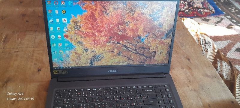 Notebook Acer core i5, vindovs 10,ko'p ishlatilmagan,solidvorks ochadi