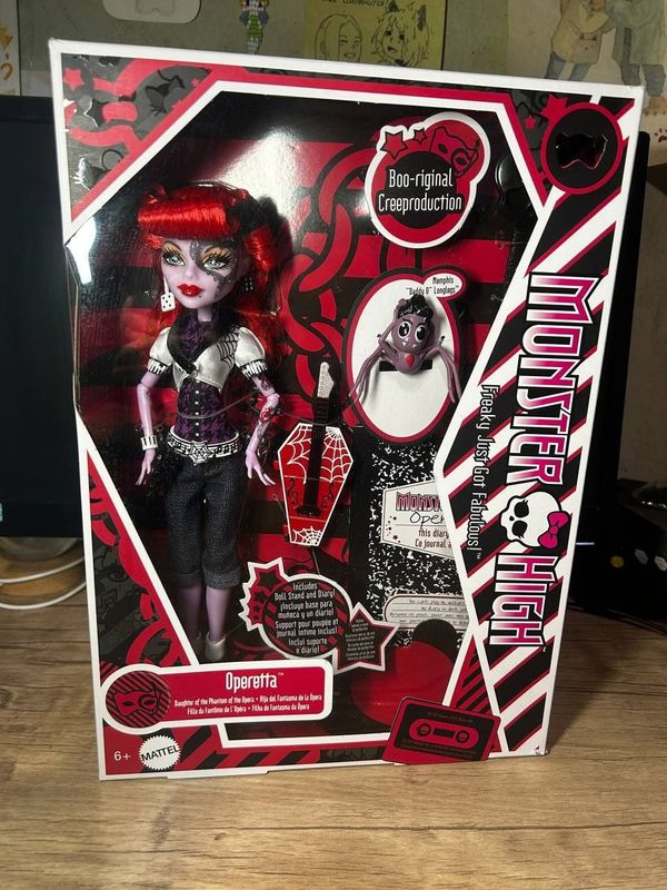 Кукла Оперетта Монстер хай Monster high базовая Кукла Оперетта Монстер хай Monster high базовая