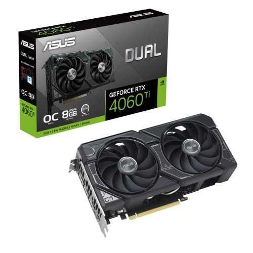 Видеокарта ASUS GeForce RTX 4060 Ti Dual OC Edition Видеокарта ASUS GeForce RTX 4060 Ti Dual OC Edition