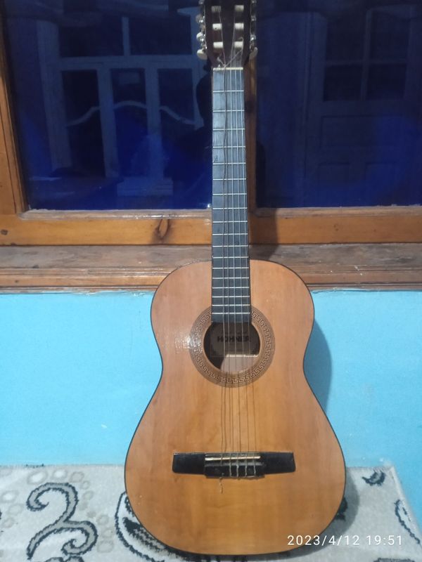 Gitara o'rganishda bo'ladi