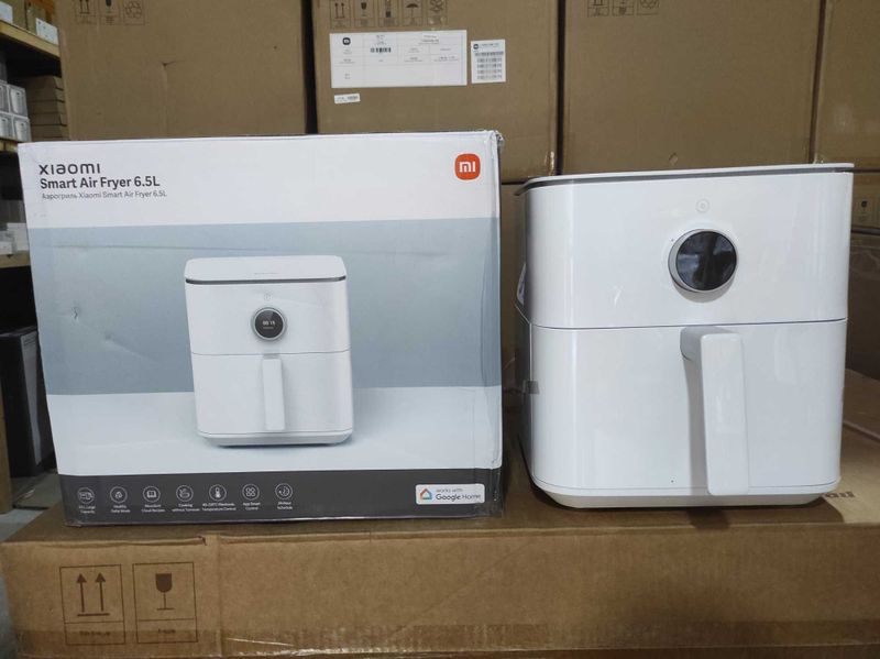 Xiaomi Smart Air Fryer 6,5L (белый) — Умная фритюрница-аэрогриль Xiaomi Smart Air Fryer 6,5L (белый) — Умная фритюрница-аэрогриль