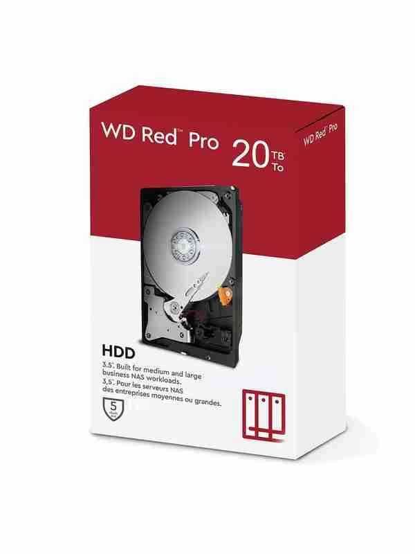 20 ТБ Жесткий диск WD Red Pro BOX 20 ТБ Жесткий диск WD Red Pro BOX
