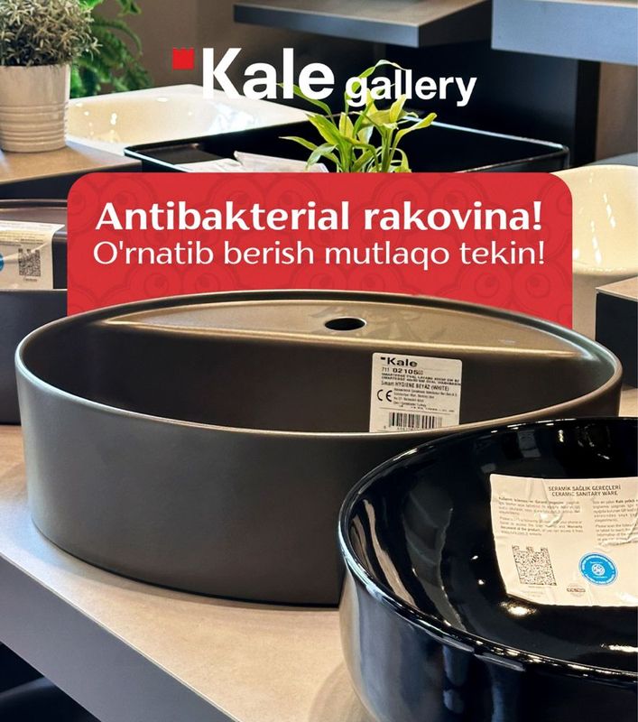 Antibakterial Rakovina! O'rnatib Berish MUTLAQO TEKIN! Antibakterial Rakovina! O'rnatib Berish MUTLAQO TEKIN!