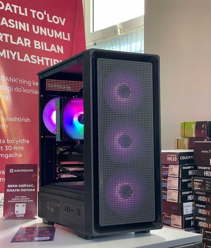 от 667 000 сум / рассрочка: Игровая сборка i5-12400F + RTX 3050 8GB от 667 000 сум / рассрочка: Игровая сборка i5-12400F + RTX 3050 8GB