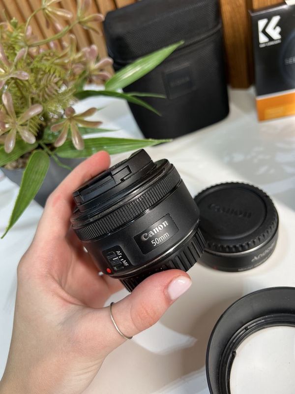 Объектив Canon 50 mm 1.8 STM Объектив Canon 50 mm 1.8 STM