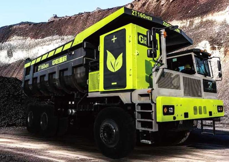 Самосвал карьерный 100тонн Zoomlion ZT160HEV Самосвал карьерный 100тонн Zoomlion ZT160HEV