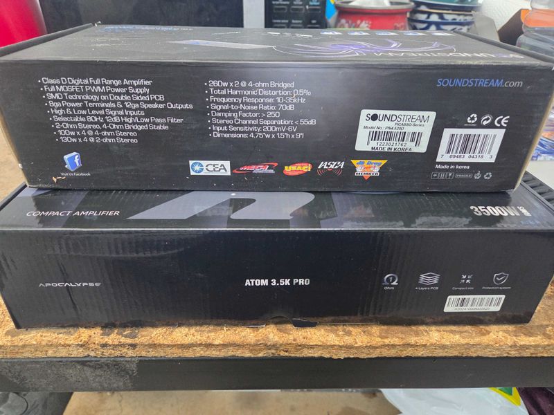 Deaf Bonce 3.5 Atom Pro, Soundstream