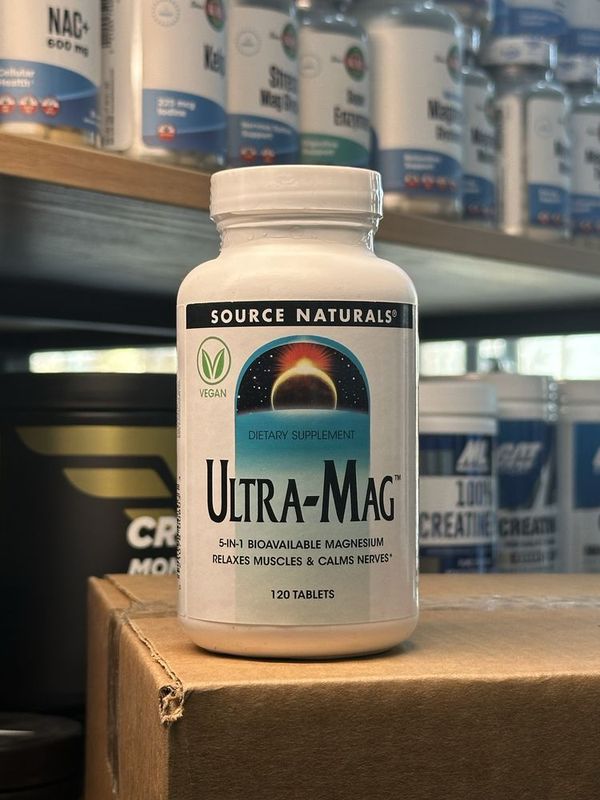 Source Naturals Ultra-Mag 120 таблеток