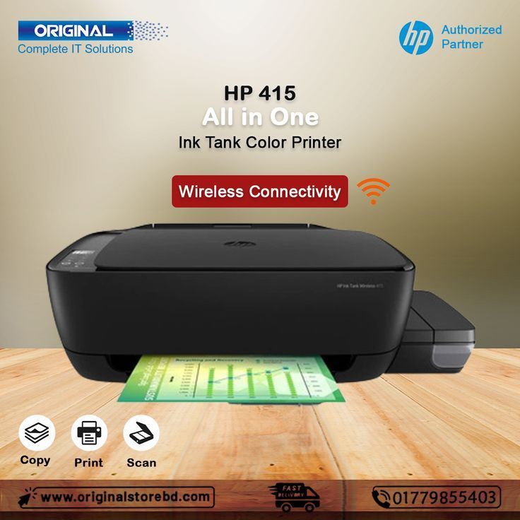 Принтер HP ink tank wireless 419 Принтер HP ink tank wireless 419