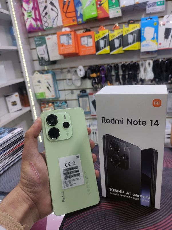 Redmi note 14 yengi full kamplekt