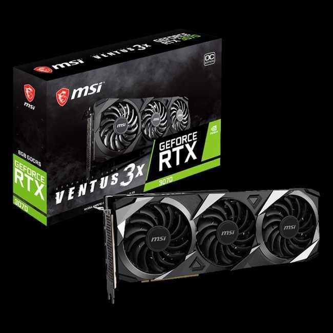 Видео Карта RTX 3070 Msi Ventus