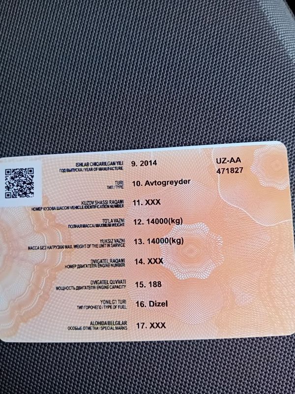 Продаётся автогрейдер 2914года Продаётся автогрейдер 2914года