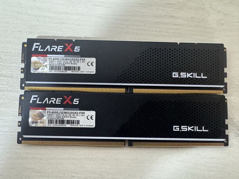G.Skill Flare X5 AMD EXPO 2X32GB 6000MHz cl32