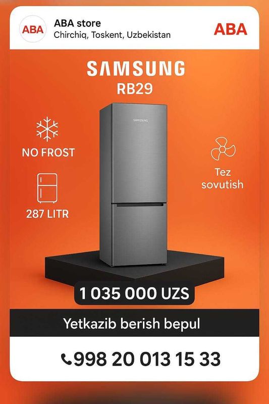 Samsung rb 29 Halol nasiyada Samsung rb 29 Halol nasiyada