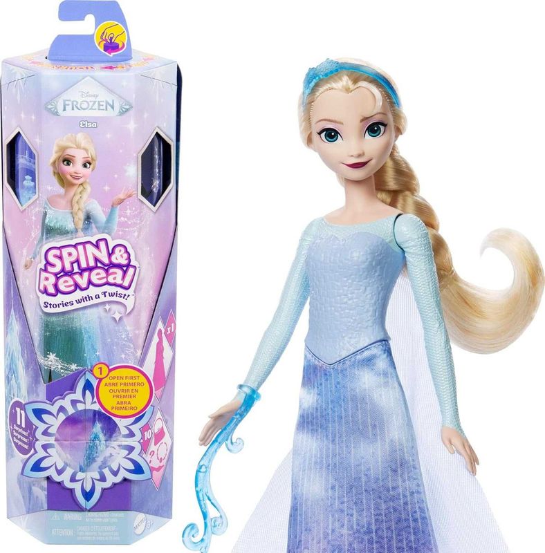 Куклы Disney Холодное сердце Эльза и Анна,вращающийся и раскрывающийся Куклы Disney Холодное сердце Эльза и Анна,вращающийся и раскрывающийся