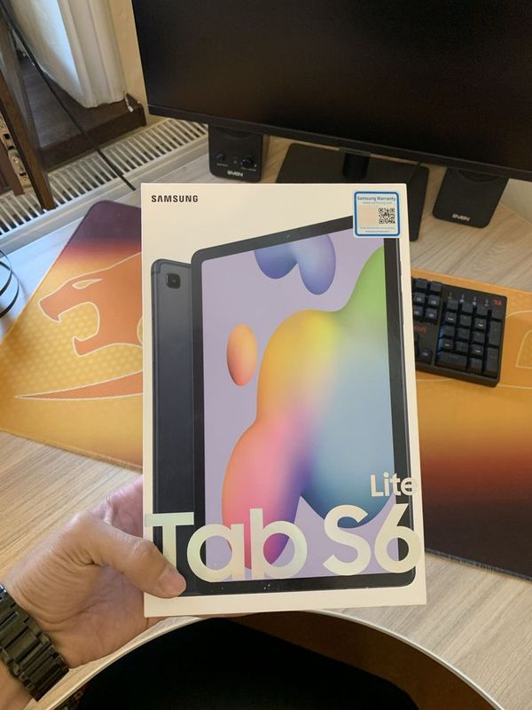 Samsung Galaxy Tab S6 Lite + Чехол-клавиатура Samsung Galaxy Tab S6 Lite + Чехол-клавиатура