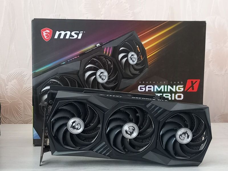 Продам Видеокарту RTX3080 MSI Gaming X Trio