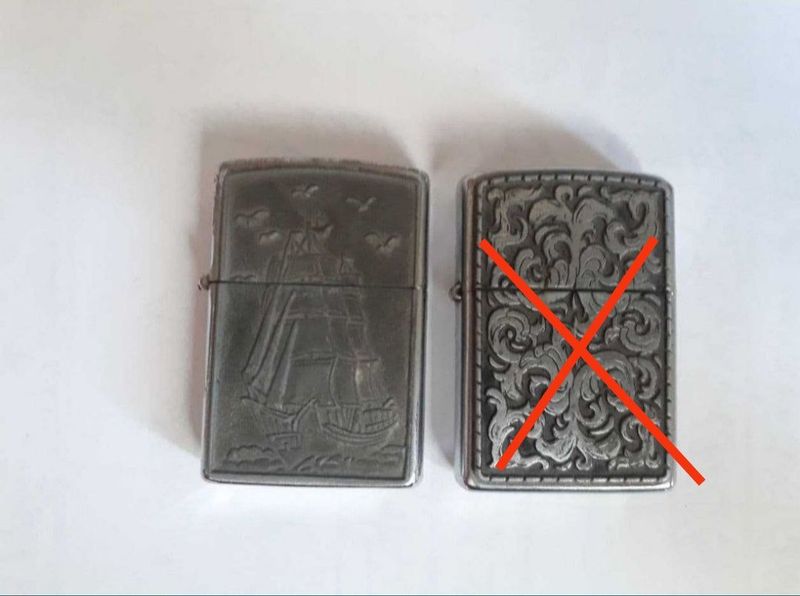 Зажигалка zippo.