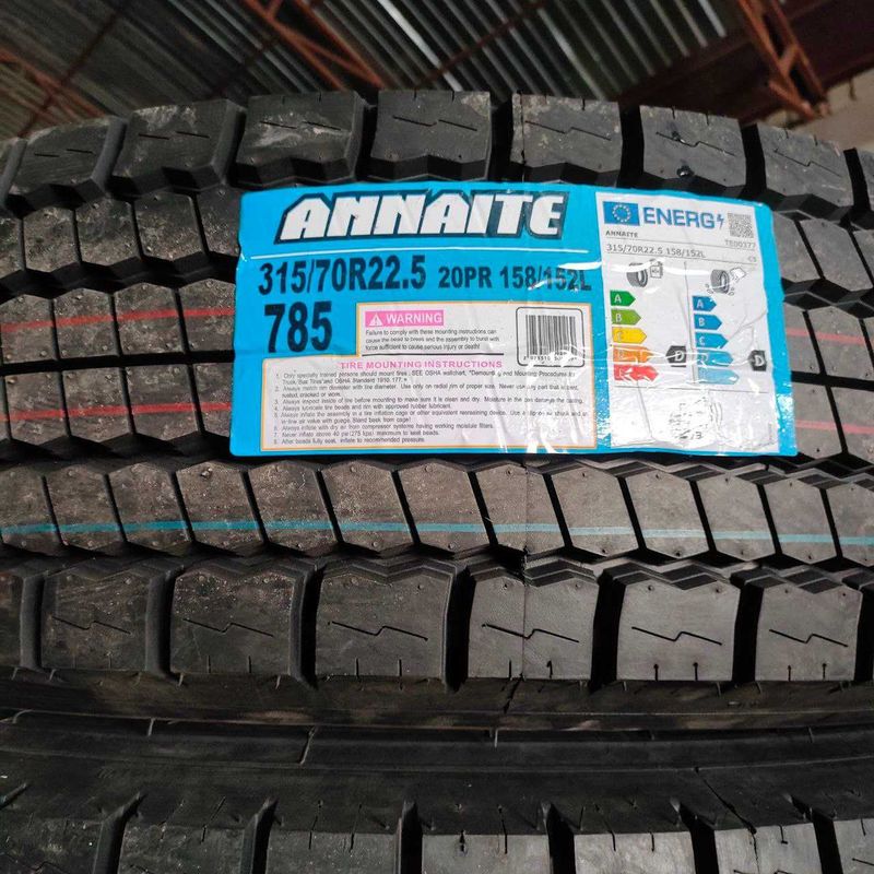 Фура ведушийига балон 315/70R22.5 Annaite 20слойли 195$