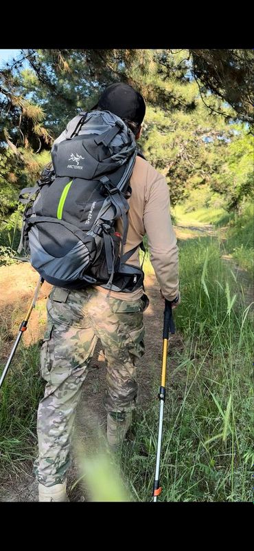Новый туристический рюкзак для походов Arc’teryx Adventure 45+5L Новый туристический рюкзак для походов Arc’teryx Adventure 45+5L