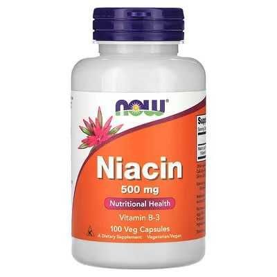 NOW Foods, ниацин 500 мг, 100 капсул. Niacin 500mg. Ниасин 500мг. NOW Foods, ниацин 500 мг, 100 капсул. Niacin 500mg. Ниасин 500мг.