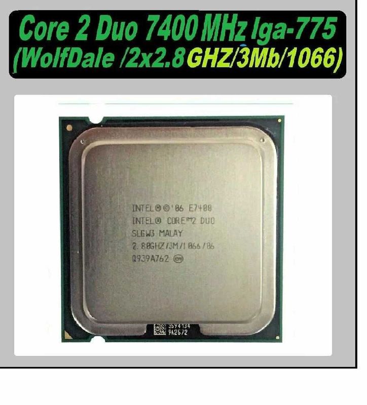 Intel Core 2 Duo E7400