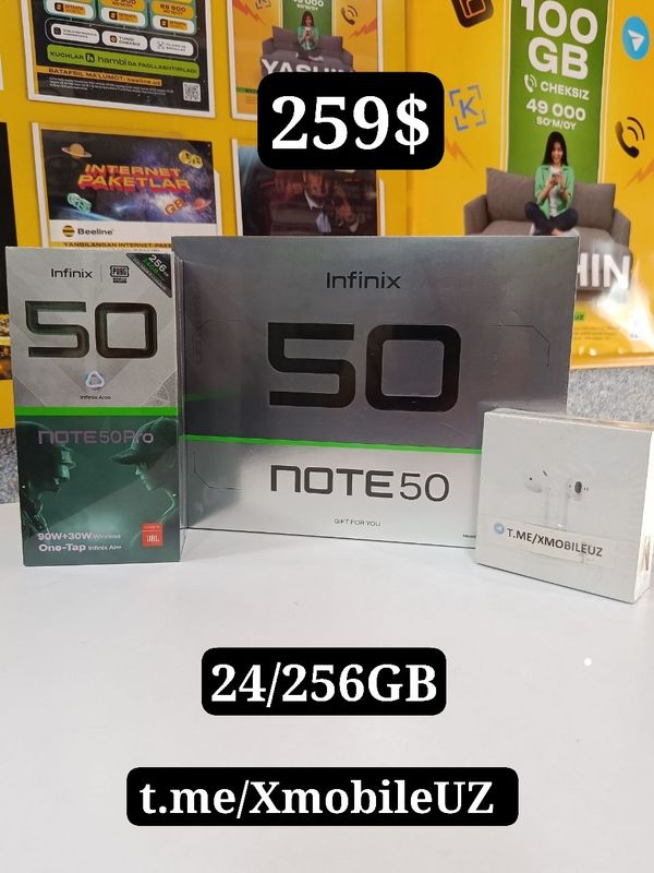 Infinix Note 50 Pro 24/256GB Infinix Note 50 Pro 24/256GB