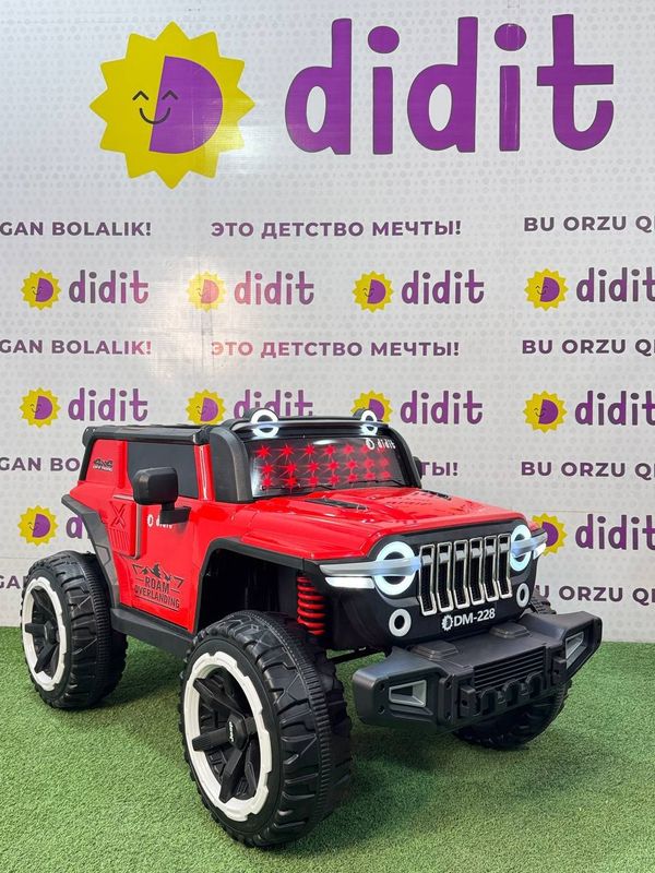 Bolalar uchun elektromobil Didit BLK-228 Bolalar uchun elektromobil Didit BLK-228