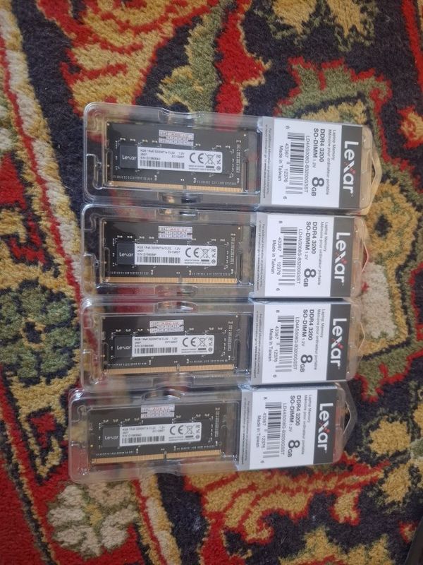 Оперативная память Lexar DDR4 8GB 3200Mhz SODIMM Оперативная память Lexar DDR4 8GB 3200Mhz SODIMM