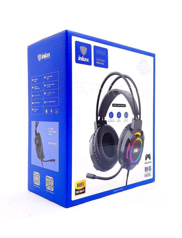 Naushnik Computer Inkax WH05 Black