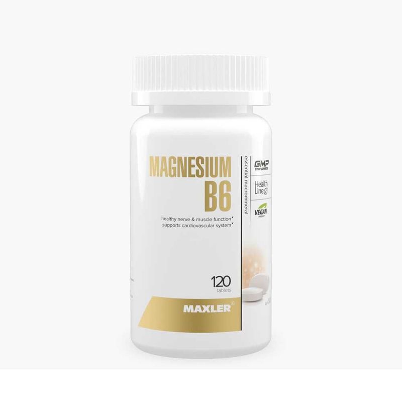 В6 Maxler Magnesium B6 120 caps В6 Maxler Magnesium B6 120 caps