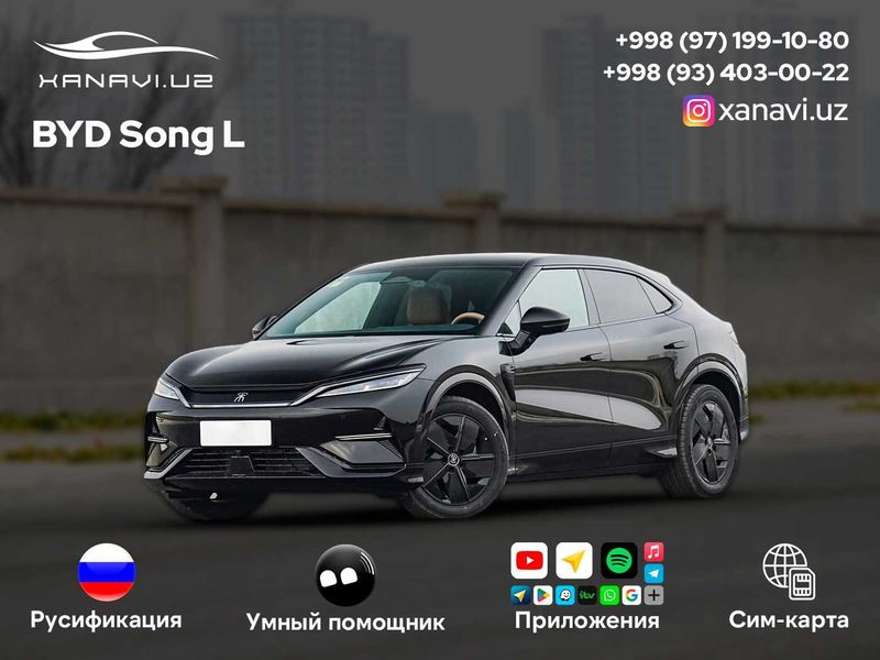 Русификация BYD Song L Xanavi! Умный ассистент, Сим карта, Приложения