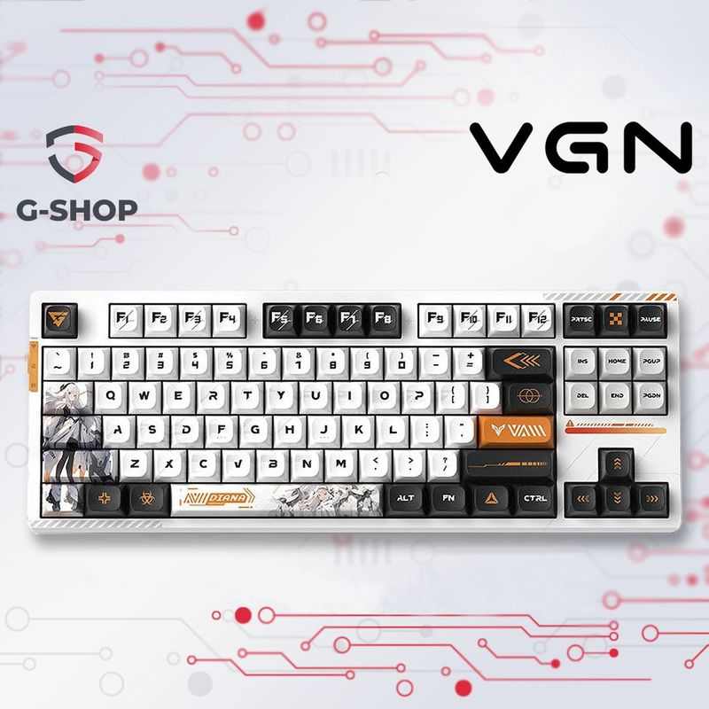 Игровая механическая беспроводная клавиатура с подсветкой VGN V87 Pro Игровая механическая беспроводная клавиатура с подсветкой VGN V87 Pro
