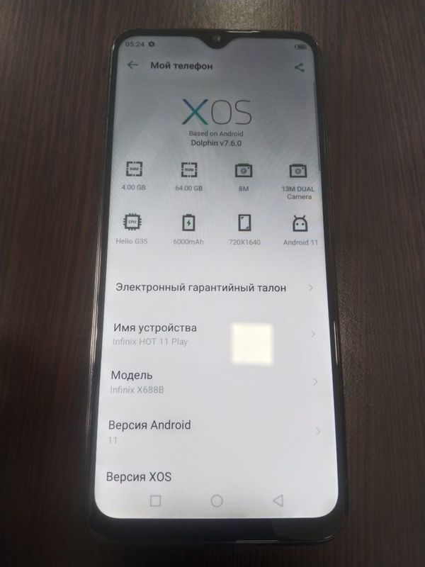 Infinix HOT 11 Play 64GB ideal srochna sotiladi Infinix HOT 11 Play 64GB ideal srochna sotiladi
