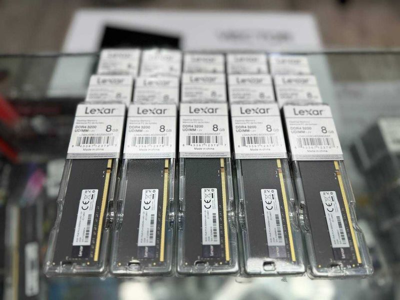 Новый!!! Оперативные памяти Lexar DDR4 8Gb 16Gb 3200 Mhz