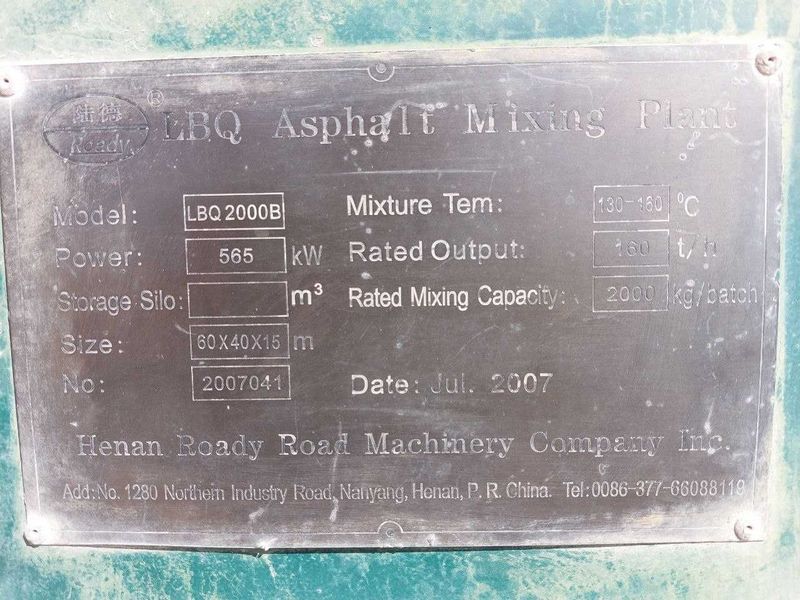 Асфальт завод LBQ Asphalt Mixing Plant Асфальт завод LBQ Asphalt Mixing Plant