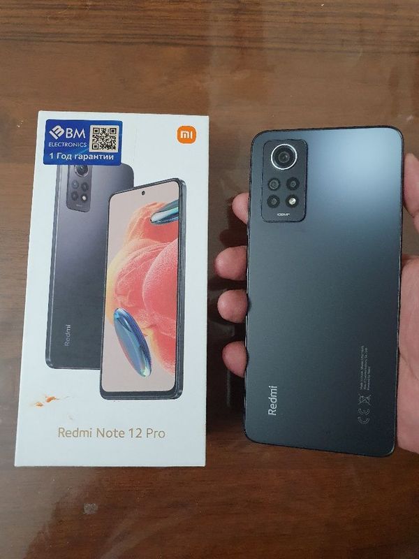 Srochna sotiladi Xiaomi Redmi Note 12 Pro 8+4/256Gb Karopka dakument