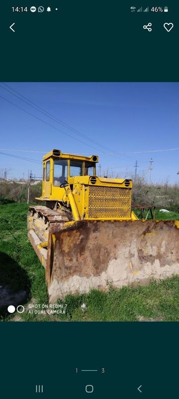 Срочно продам бульдозер Т-130 с документами техпаспортом