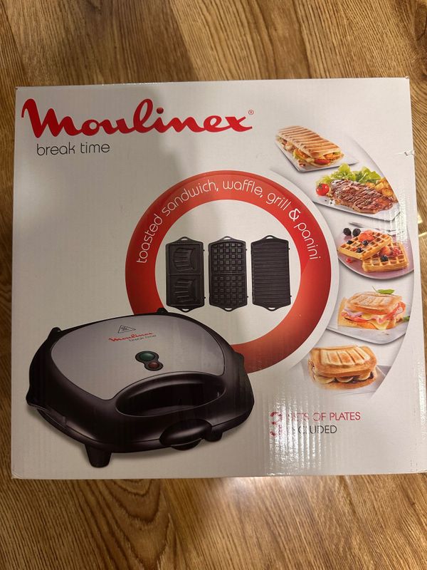 Сэндвичница Moulinex Break time 3в1 Сэндвичница Moulinex Break time 3в1