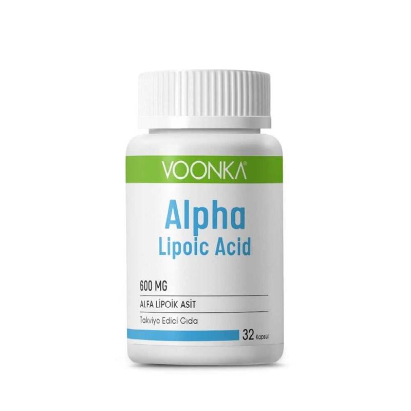 Voonka Alpha Lipoic Acid 600 Mg, 32 capsul Voonka Alpha Lipoic Acid 600 Mg, 32 capsul