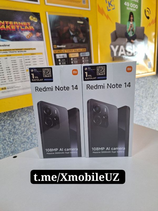 Redmi Note 14 6+2/128GB Redmi Note 14 6+2/128GB