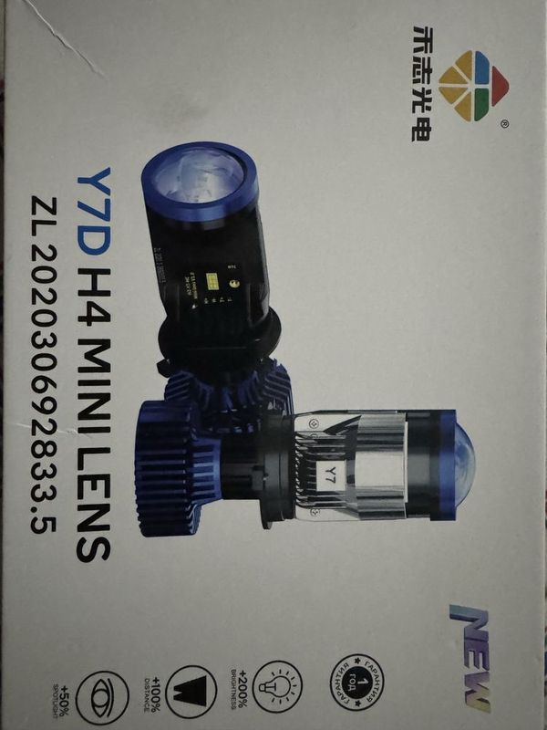 Y7D H4 mini lens