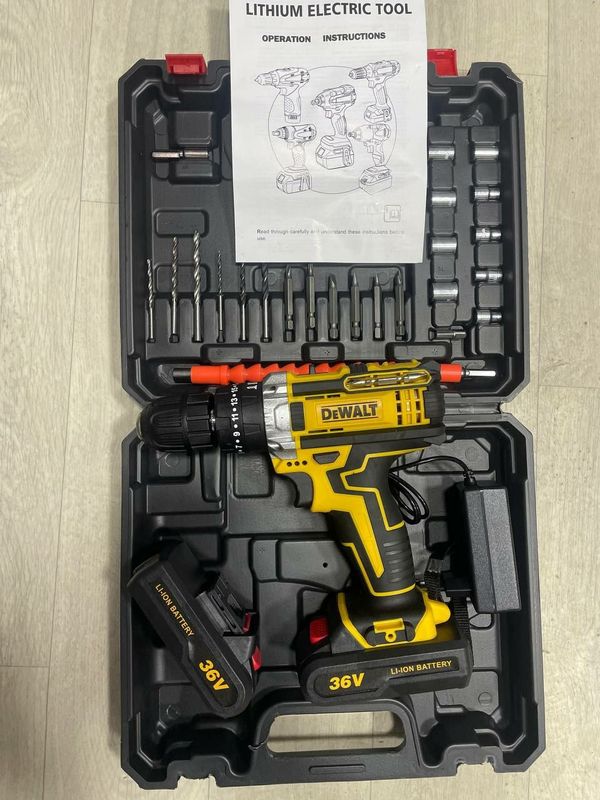 DeWalt, Bosch, Makita shurpavyort bezshotishniy