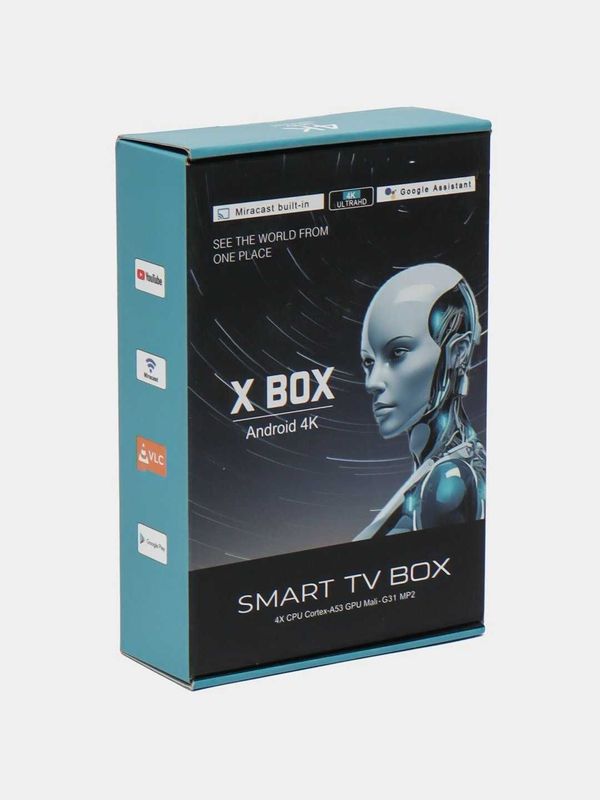 Smart Box приставка для ТВ. Готовая, с прошивкой, каналы, фильмы.