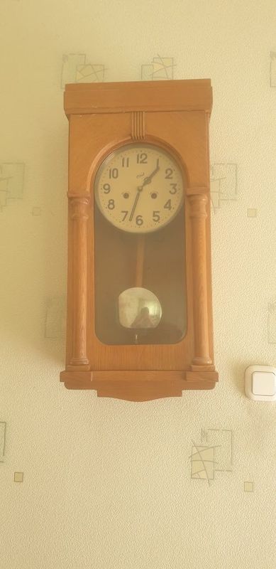 Настенные маятниковые часы СССР , 1959 г, оригинал
